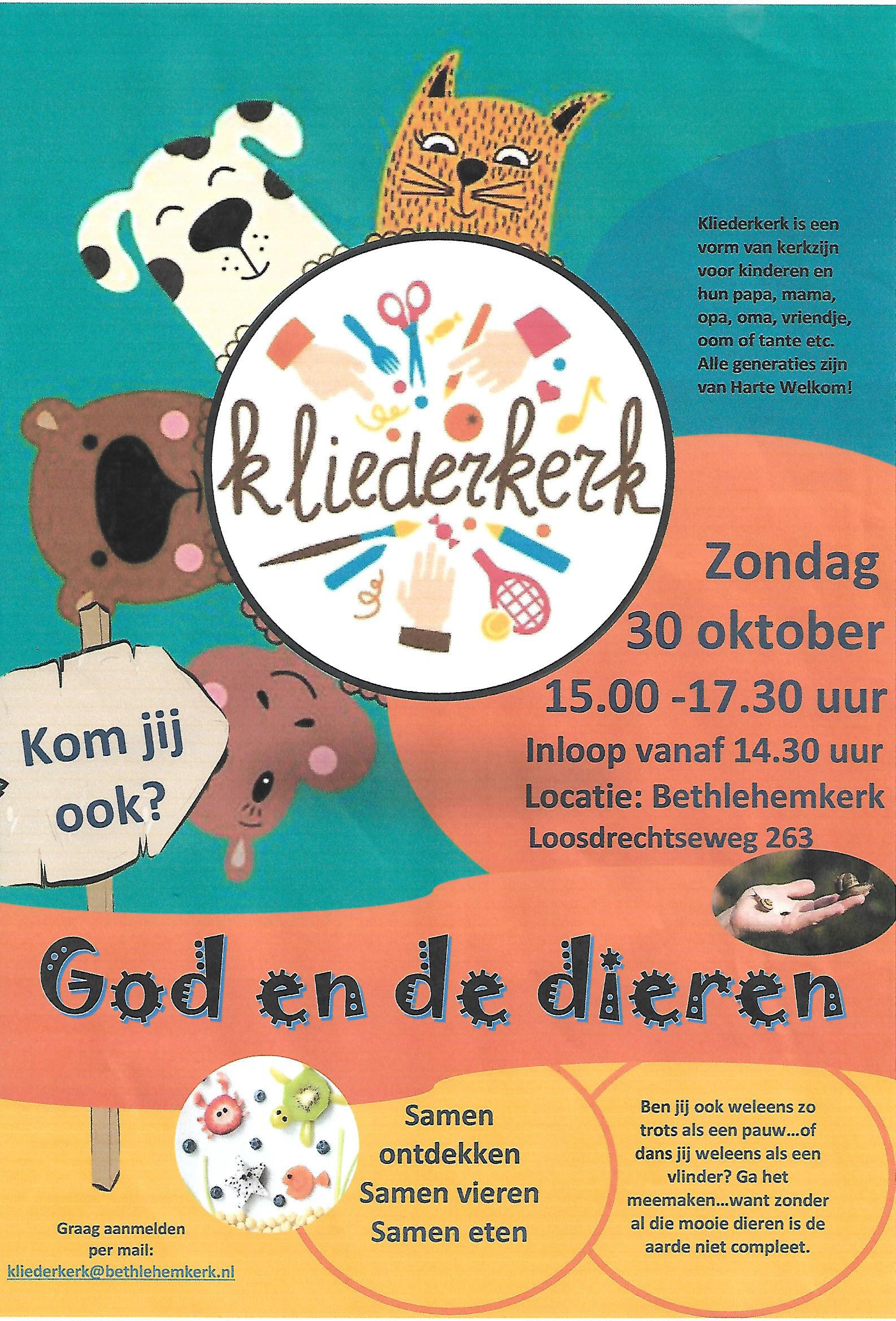 poster kliederkerk